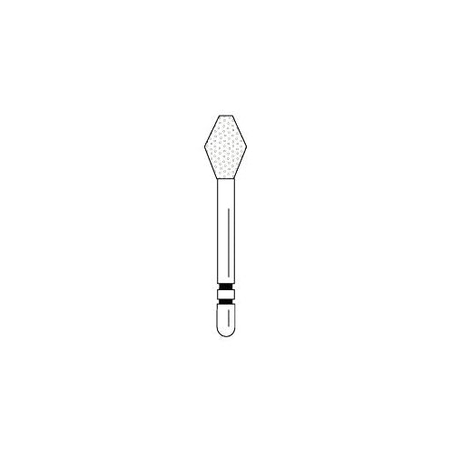 Abrasive Technology Two Striper FG Friction Grip #234 Barrel Coarse Grit Diamond Burs 5/Pk Abrasive Technology Two Striper FG Friction Grip #234 Barrel Coarse Grit Diamond Burs 5/Pk